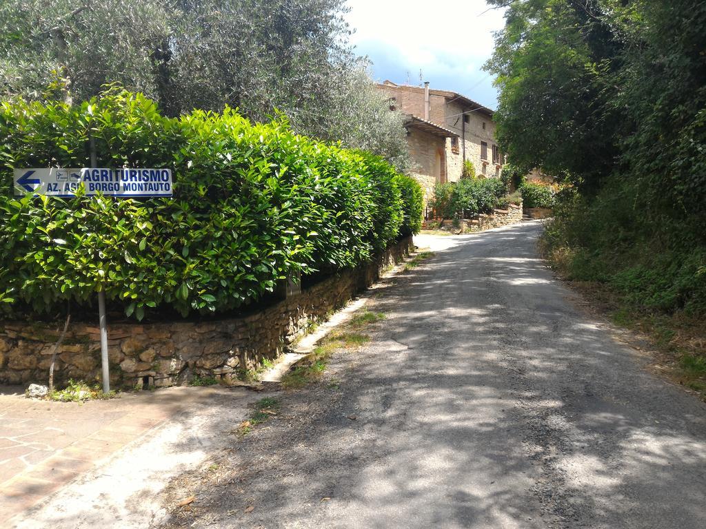 Вилла Borgo Montauto Сан-Джиминьяно Экстерьер фото